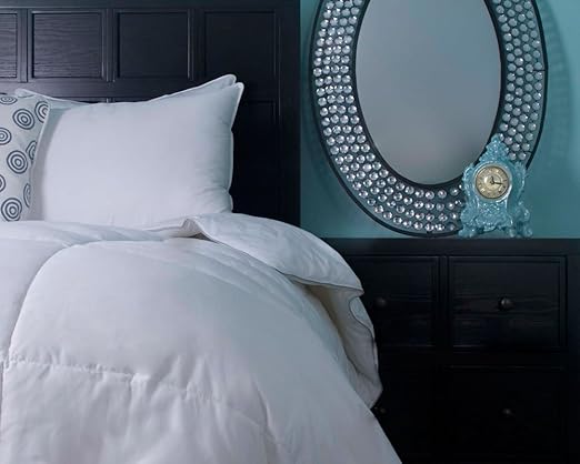 Amazon Com Downlite Luxury Silky Cotton Sateen Oversized White