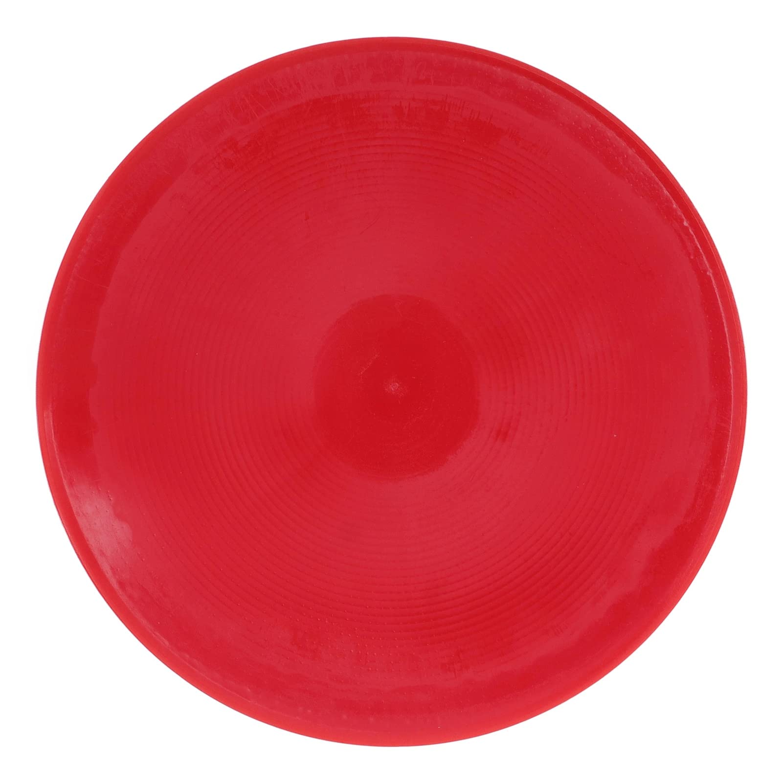 Raguso Flat Disc Marker ,10pcs High Toughness Sports Floor Spots Marker PVC Reusable 23cm for Football(Red)