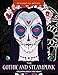 Gothic and Steampunk coloring book for Adults by Coloring Book for men, Red Skull