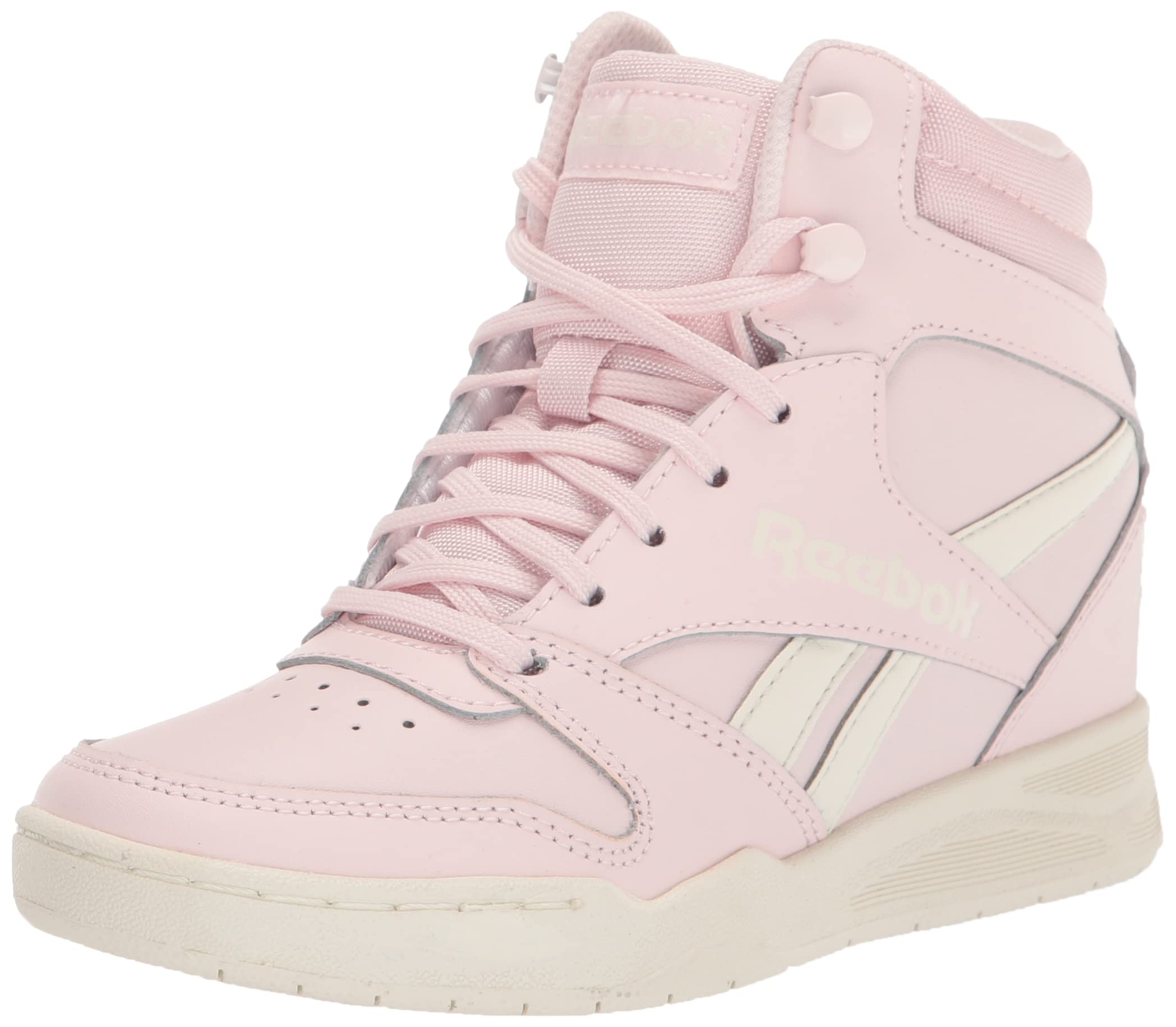 Reebok Women's BB4500 Hi High Top Basketball Shoe, Wedge Heel