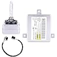 W003T21971 Xenon HID Ballast Headlight Control Unit with D3S Bulb Kit fit for Chrysler 300 2011-2021 Replace 68170821AA 8K0941597 Computer Headlight Ballast D3S 35W Headlamp Bulb Ballast