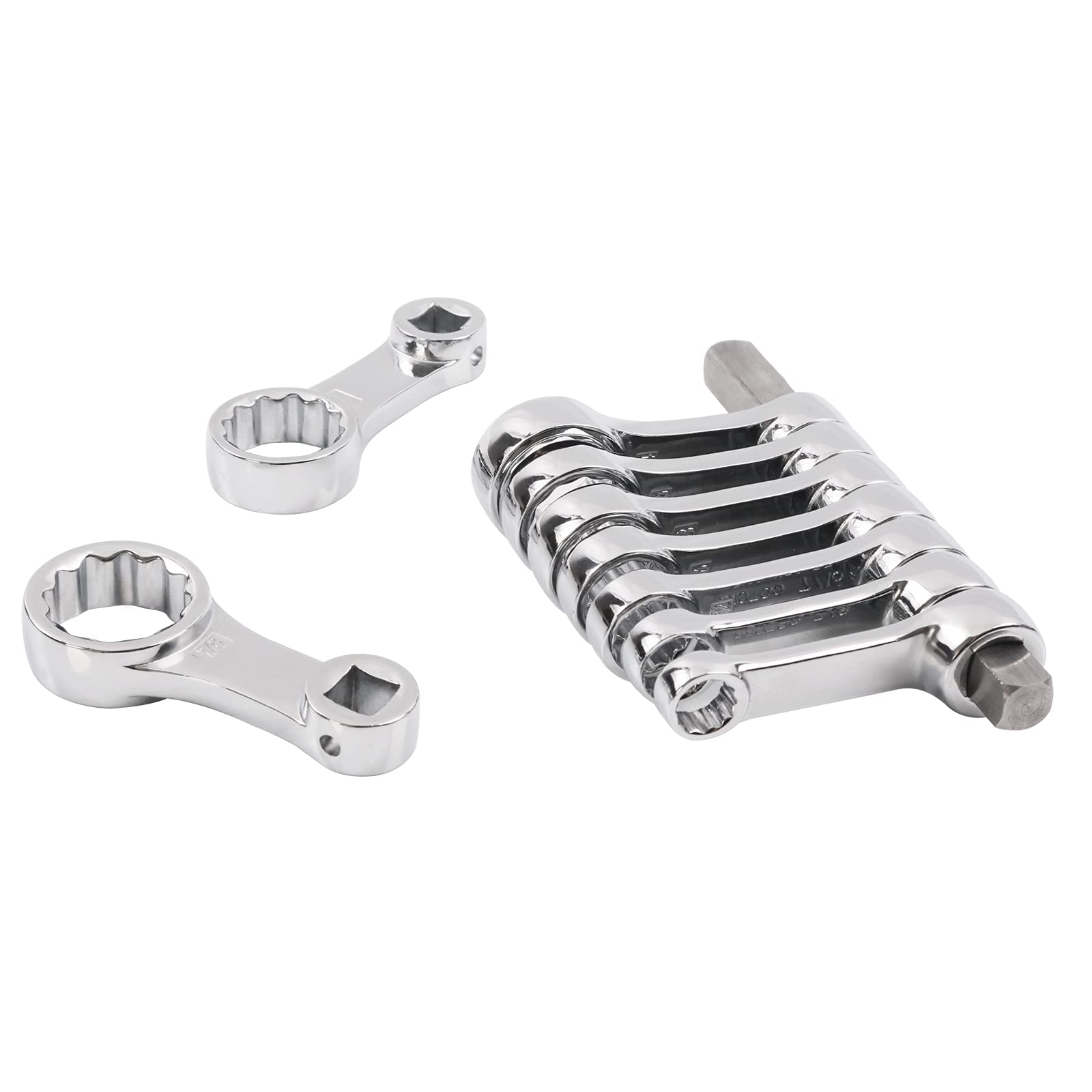 Photo 1 of DISEN 9pcs Torque Adapter Set SAE, Durable Torque Wrench Adapter, Torque Adapter 3/8" Drive, 12 Point, Set Including 3/8", 7/16," 1/2", 9/16", 5/8", 11/16", 3/4", 13/16", 7/8"