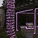 DINOWIN Solar Rope Lights, 39ft/12M 100LED Waterproof Copper Tube Wire String Lights for Garden,Yard, Path, Fence, Stairs, Backyard, Patio Decorative (Purple)