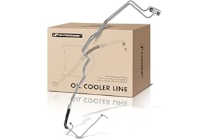A-Premium Automatic Transmission Oil Cooler Line Hose Assembly Compatible with Chevrolet Express 2500/Express 3500 2010-2019,