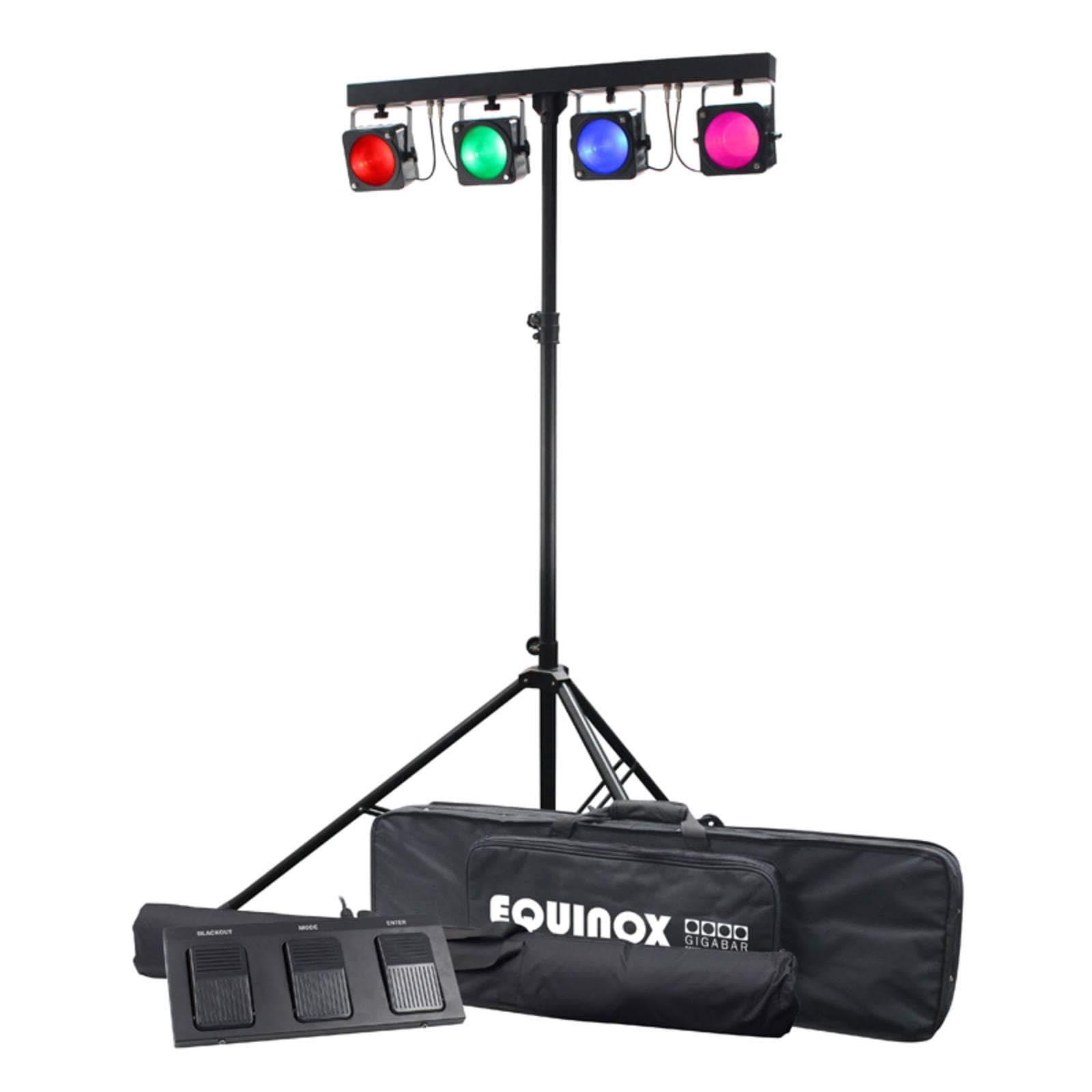 EquinoxGigabar MKII 4 x 30W RGB COB Bar System