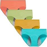 Demifill Teen Girls Period Underwear Cotton Soft Women Panties For Teens Briefs