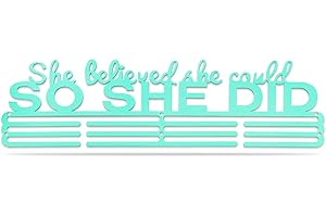 Miayork Medal Hanger Display Upgrade-Medal Holder Wall Mount Easy to Install Race Runner for Your Medals