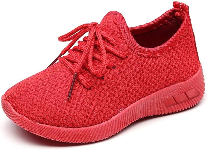 Amazon 子供スニーカー キッズ メッシュランニングシューズ 超可愛い スポーツシューズ 運動靴 子供用 カジュアル シューズ 女の子 男の子軽量 通気 防滑おしゃれ こどもの日 通園 通学 運動会 安い幼児用ソフトソールシューズ ベ Regoss レジス 子供靴 運動靴