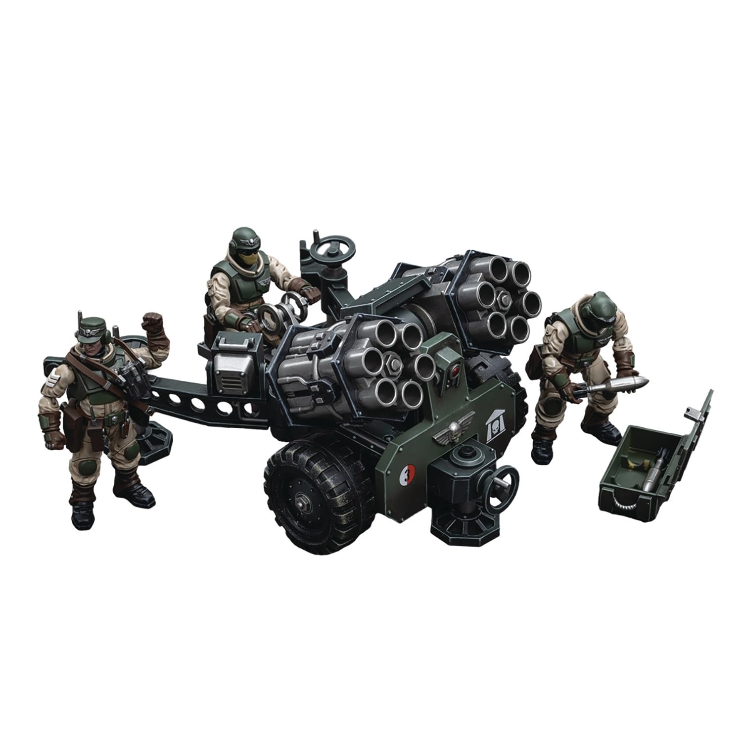 Joy Toy (CN) Warhammer 40K - Astra Militarum Ordnance Team with Malleus Rocket Launcher