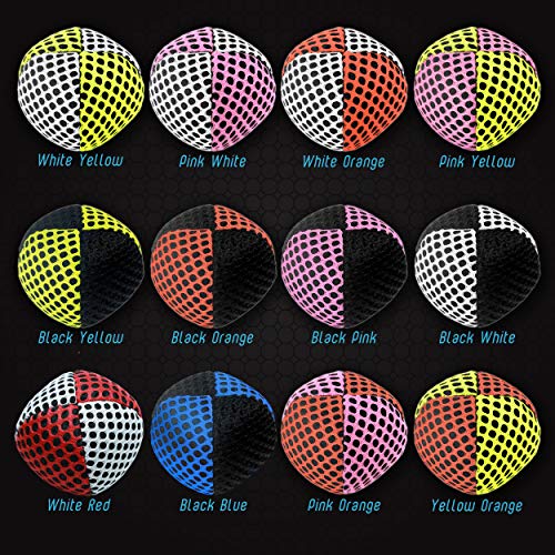 speevers Juggling Balls for Beginners and Professionals Set of 3, 14