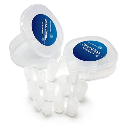 Schnarchstopper, Schnarchen Stopper Anti-Schnarch Nasenspreizer BPA-Frei Silikon Nasendilator Hilfsmittel gegen Schnarchen