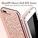 iPhone 7 Plus Case,iPhone 6 Plus Case,ESR Glitter Sparkle Dual Layer Shockproof Hard PC Back[Support Wireless Charging]+TPU Inner Shell for 5.5