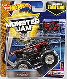 2017 Hot Wheels Monster Jam 1:64 Scale Truck with Team Flag - Northern Nightmare