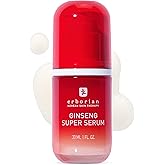 Erborian Ginseng Super Serum, Anti‑Aging, Hydrating Peptide Complex, Smooths Texture & Evens Tone For Soft Skin & Natural Glow, Korean Skincare