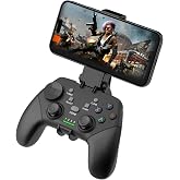 Joso Wireless Mobile Gaming Controller for iPhone, Android, iPad, Tablet, PC, Phone Controller with Phone Clip Supports Cloud Game, COD Mobile, Genshin Immpact, Remote Player Gamepad