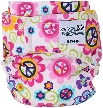 SoftBums Echo Shell with Hook and Loop, Love Blossom
