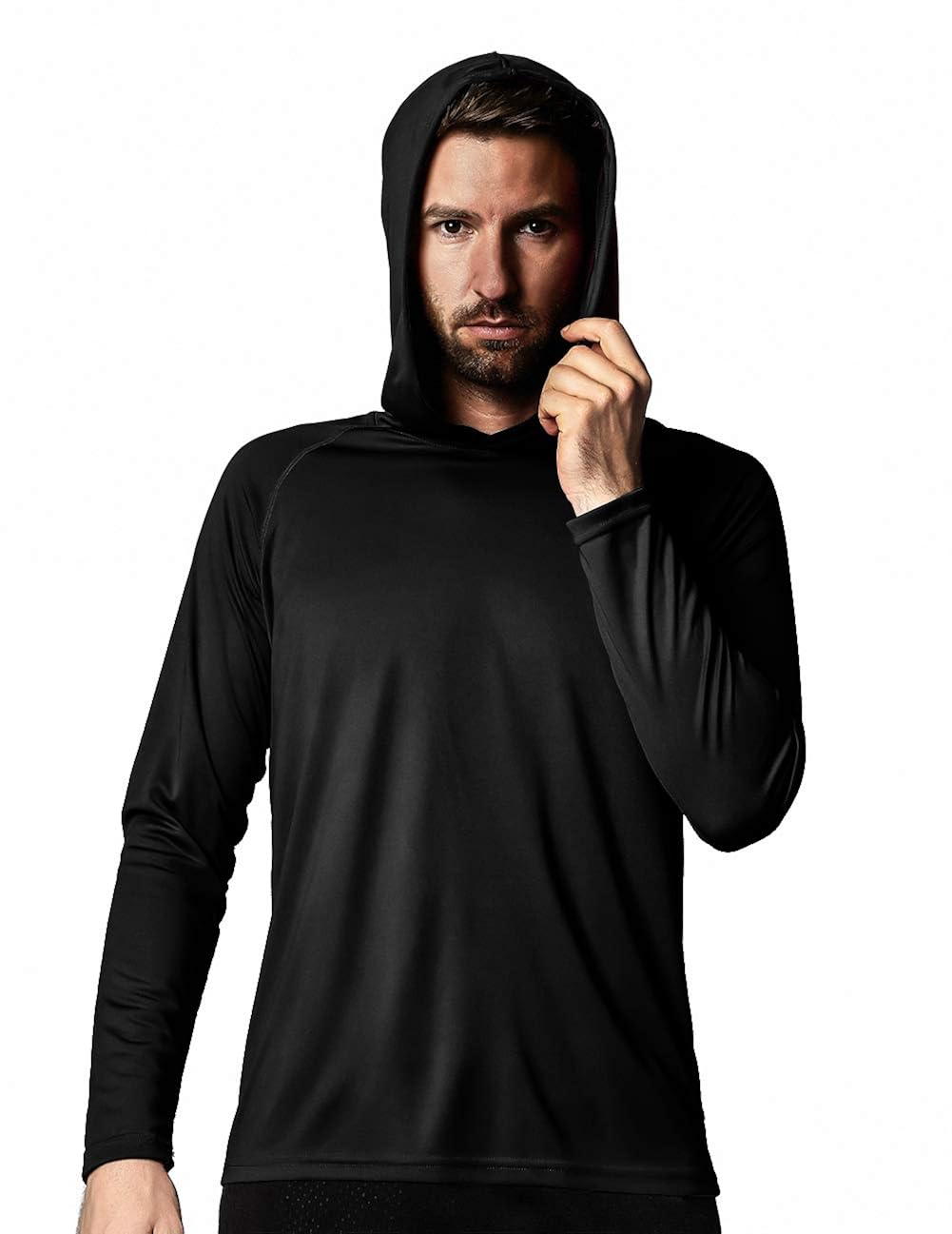mens sun shirt with hood