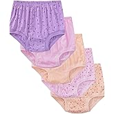 Ogvfunv 5Pcs Seniors Women Underwear 100% Cotton Briefs For Medium Elderly Ladies Plus Size Panties Full Coverage Panty