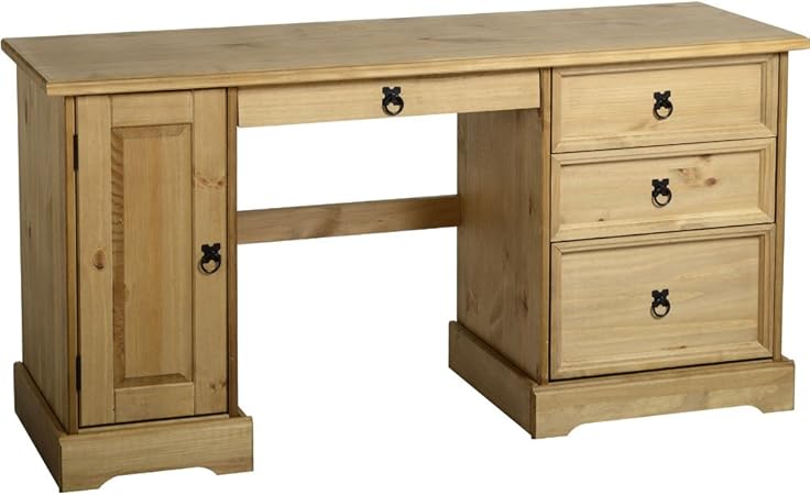 Seconique Corona Pine Computer Desk Amazon Co Uk Kitchen Home