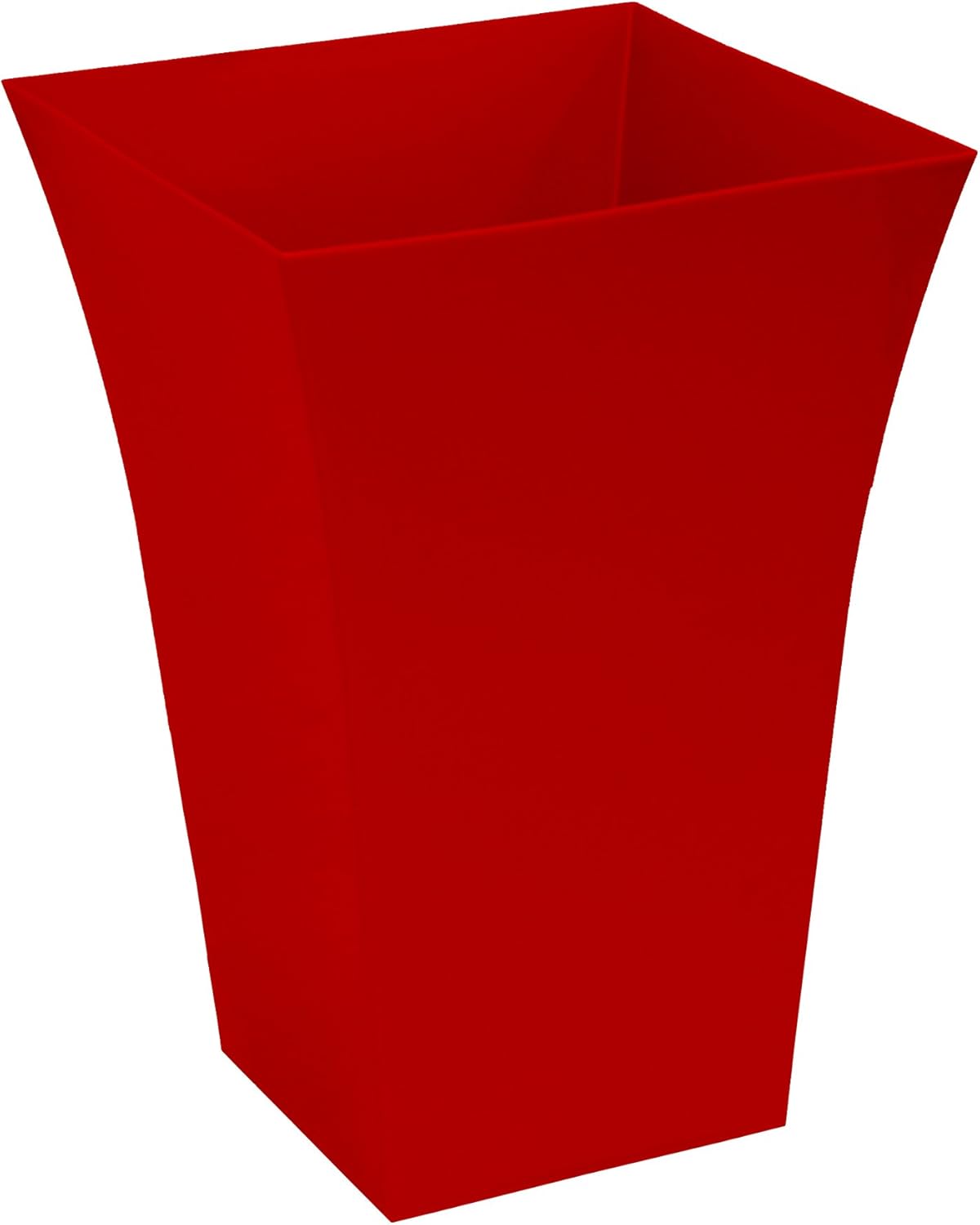 CrazyGadget® Large Milano Tall Planter Square Plastic Garden Flower