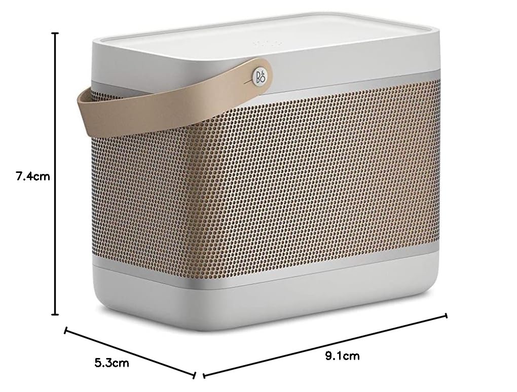 Bang & Olufsen Beolit 20 Powerful Portable Wireless Bluetooth Speaker, Grey Mist