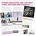 Strong Is the New Pretty Wall Calendar 2018