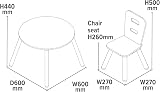 Liberty House Toys Kids Wooden Round Table & 2 Chairs Set, White Pine view 7