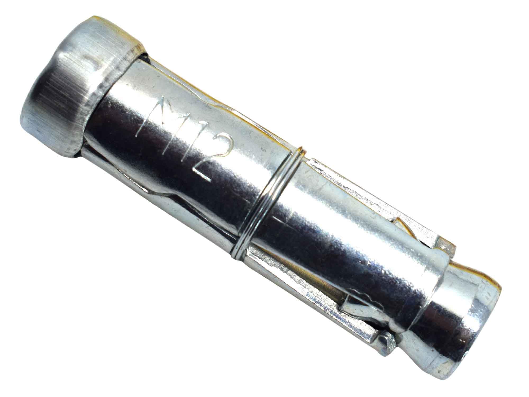 MasonMate MAMSAM12 Medium Duty Anchor Shield M12 (25) Bolts, Silver