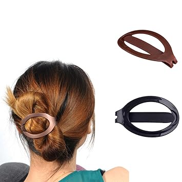 Amazon Com Polytree 2pcs Womens Girls Plastic Hair Clip Barrette
