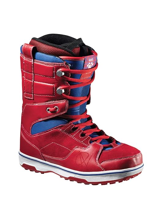 vans rojos bota