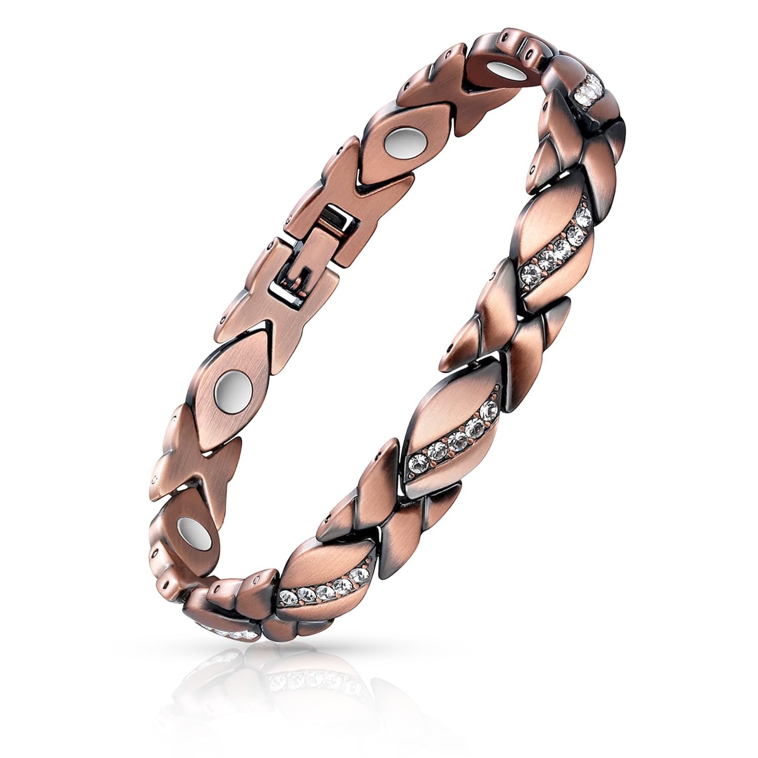 Woman Copper Bracelet, Woman Bracelet, Magnet Jewelry Female 40g