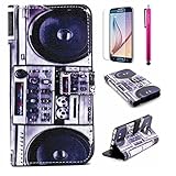 Note 5 Case, JCmax New Fashion High Grade PU Leather [Build In Stand] Flip Magnetic Flap Cover Ultra Lightweight With Scratch Protective For Samsung Galaxy Note 5
