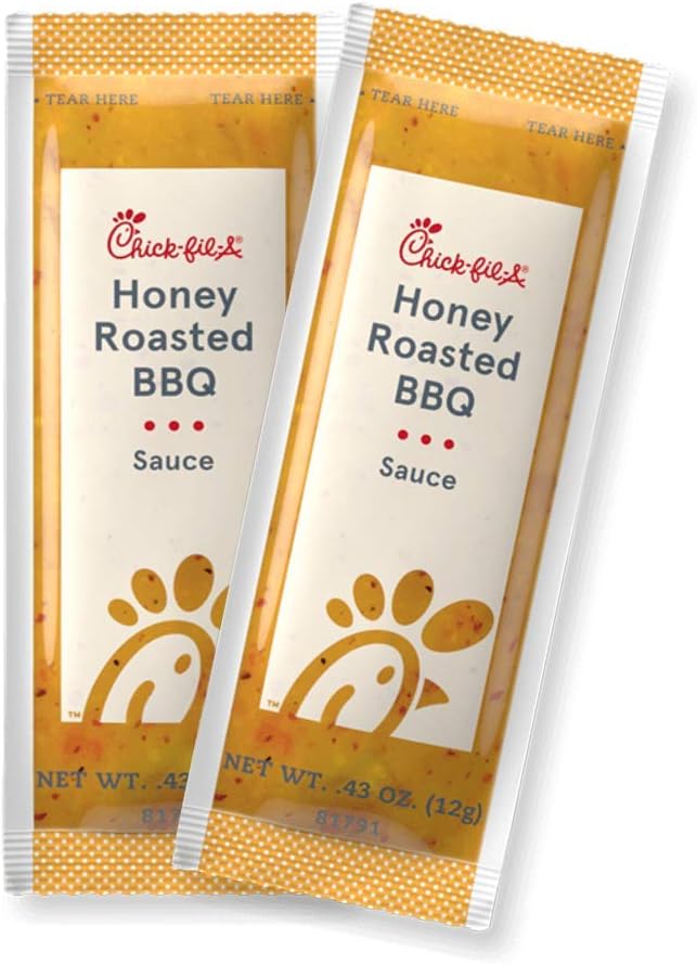 Chick Fil A Sauce Honey Roasted BBQ, .5 Ounce (12 Pack)