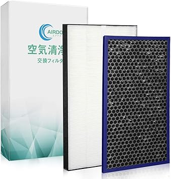 Amazon Amazon限定ブランド Airdoc 空気清浄機用交換フィルター 加湿空気清浄機交換用集じんフィルター 加湿空気清浄機交換用脱臭フィルター 空気清浄機用交換部品 Fz F50df Fz D50hf セット Airdoc エアドク 空気清浄機用フィルタ