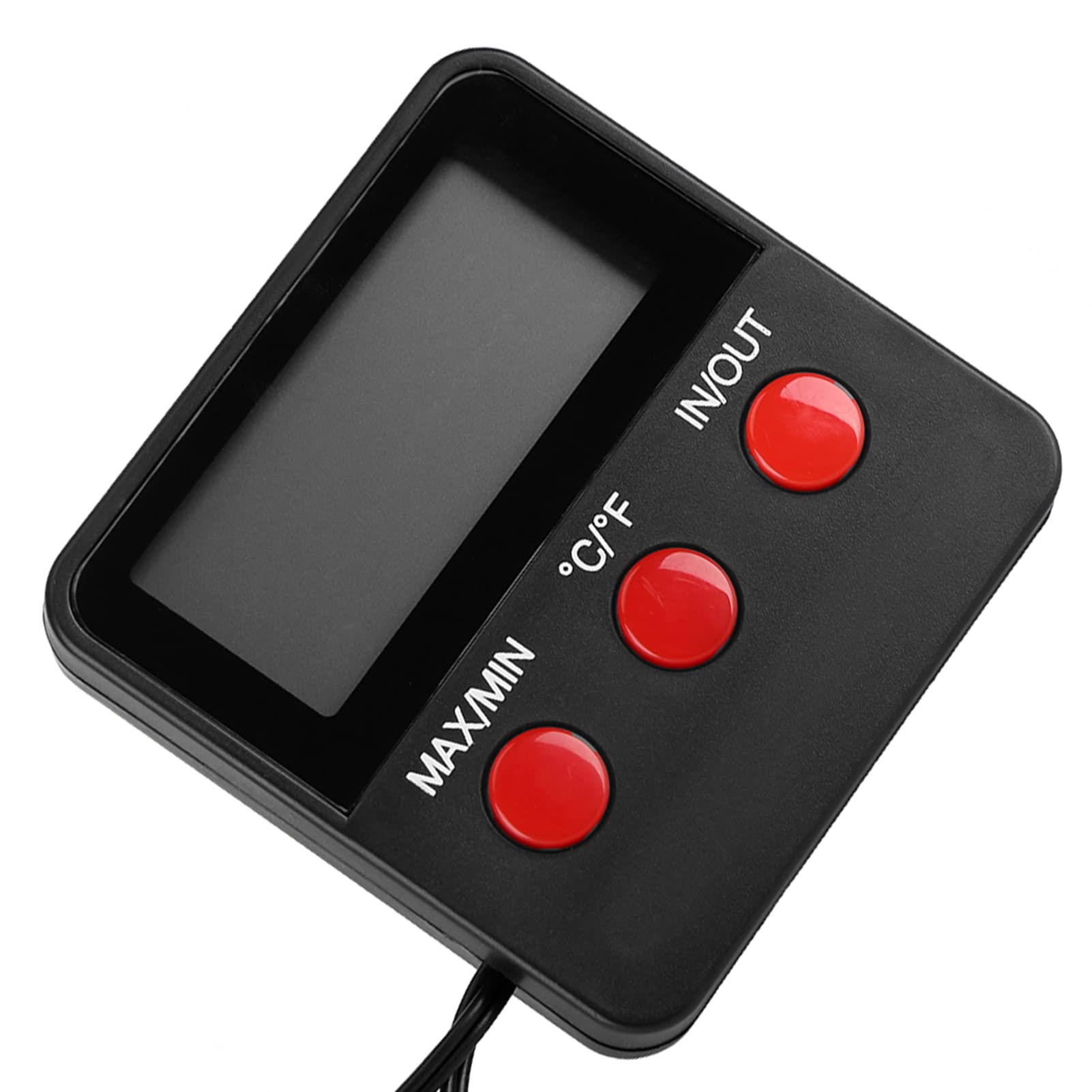 Digital Thermometer Hygrometer TOPINCN Pets Egg Incubator Thermometer Temperature And Humidity Monitor Measure With Large Lcd Display And Sensor Wire