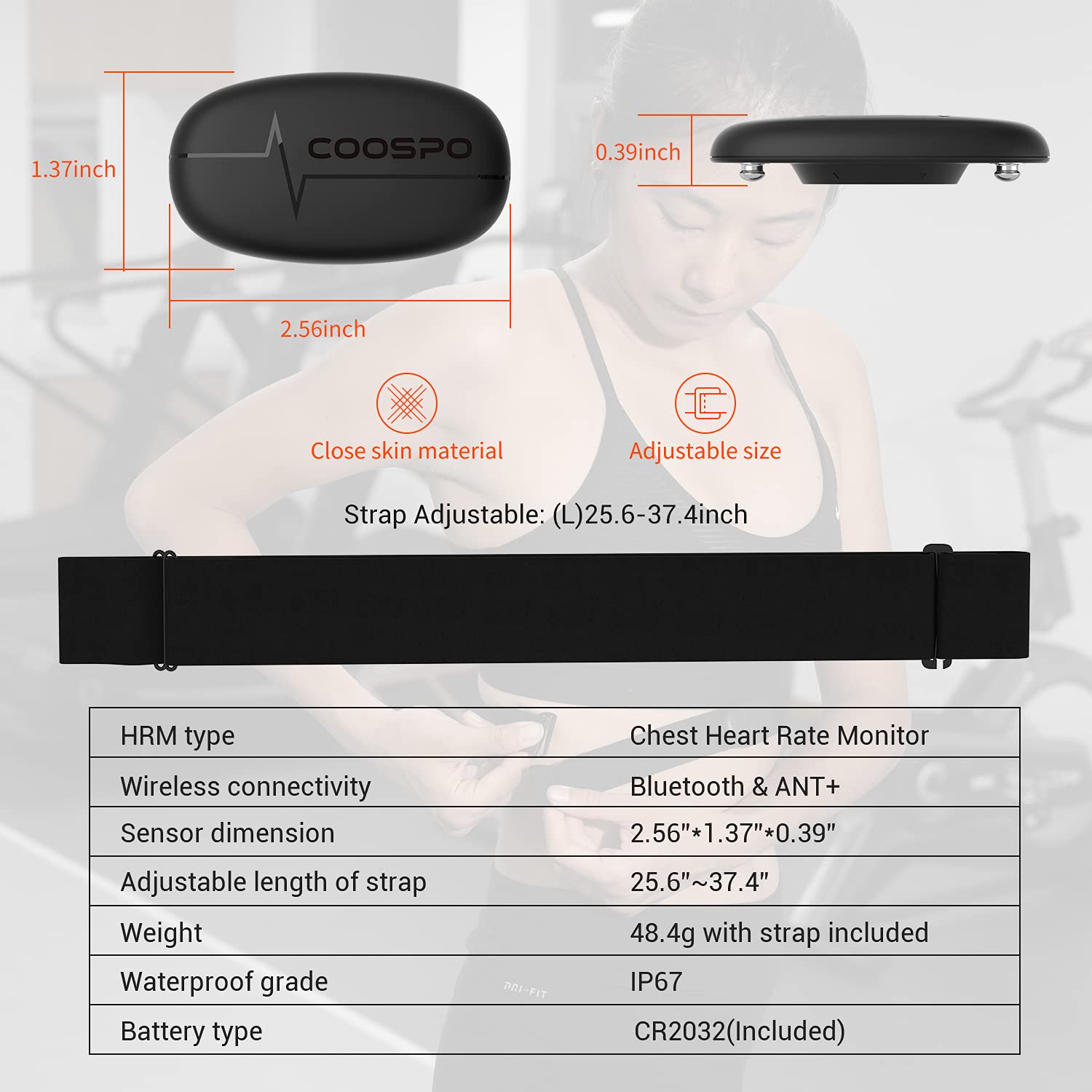 Mua Heart Rate Monitor Chest Strap H6M, Bluetooth ANT+ Heart Rate