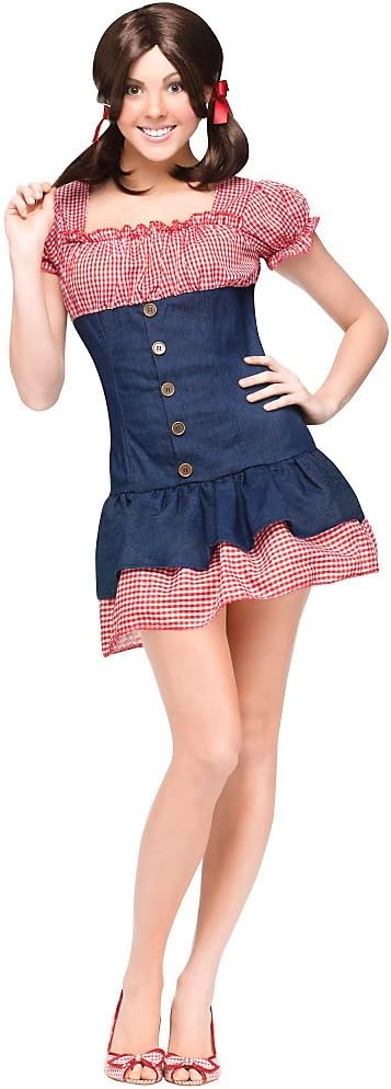 Amazon ギリガン君sosマリアンの大人の衣装 Gilligans Island Maryann Costume コスプレ 仮装 通販
