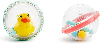 Munchkin Float and Play Bubbles 2 Pack Bath Toy 3m+ Baby Essentials
