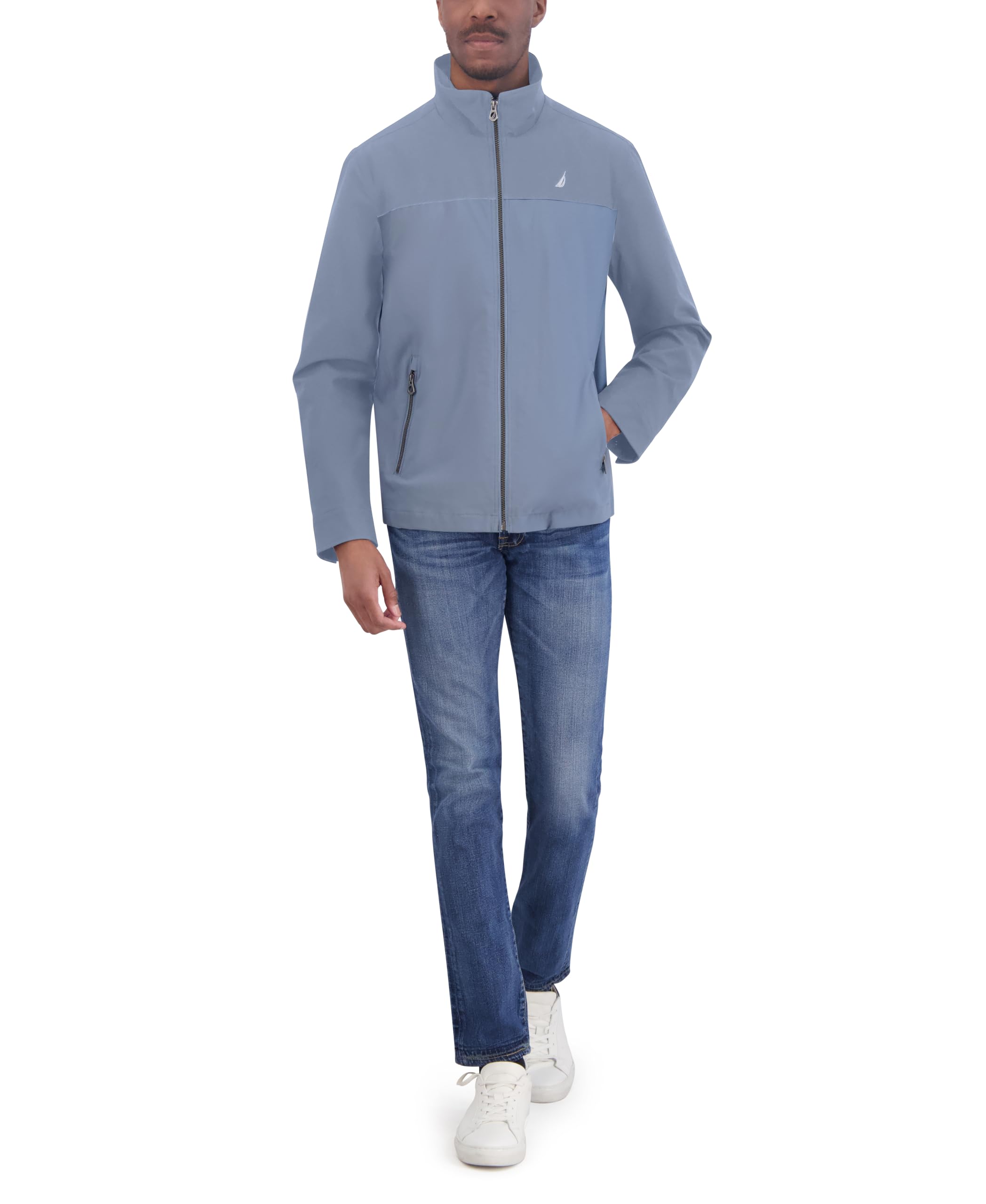 Nautica Men's Golf Jacket – Casual Wear Windbreaker Jacket, Regular, Big & Tall Sizes, Cobalt, X-Large Image