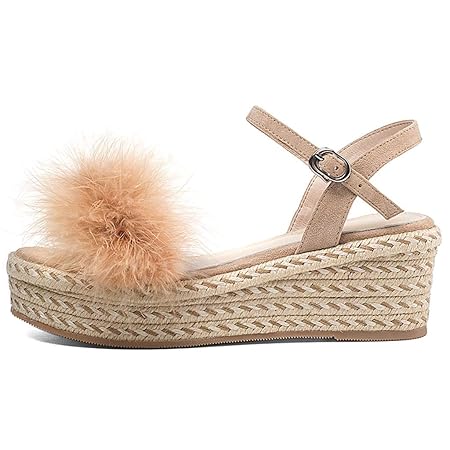 Zapatos De Tacón Sandalias De Cuña Para Mujer Alto Para