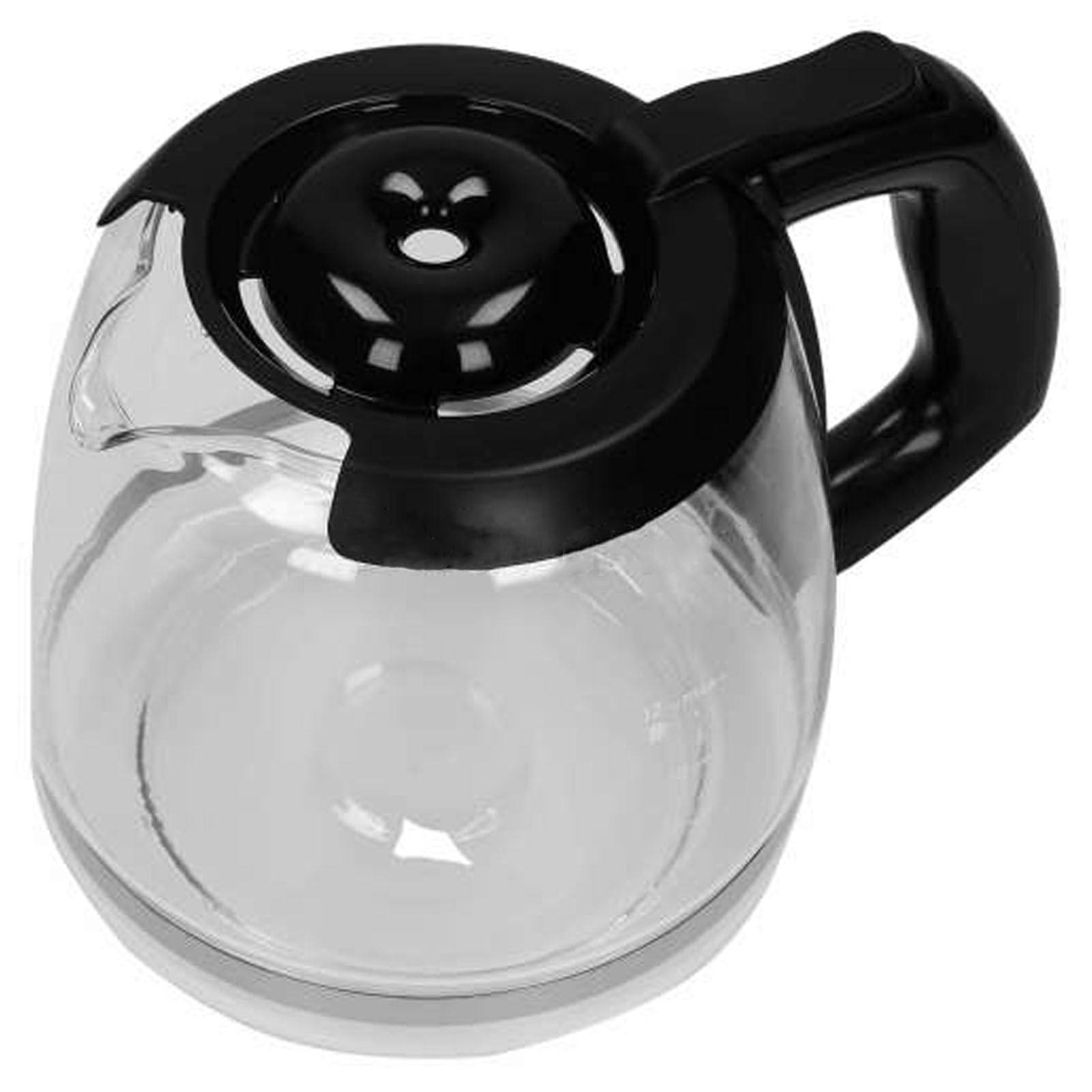 SPARES2GO Glass Carafe Jug Compatible with Russell Hobbs 22000-56 Chester Coffee Maker Machine