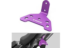 NICECNC Purple Tail Light Licence Plate Holder Mounting Bracket Compatible with Surron light bee X Surron light bee S Surron light bee L1E Segway X260 Segway X160,See fitment