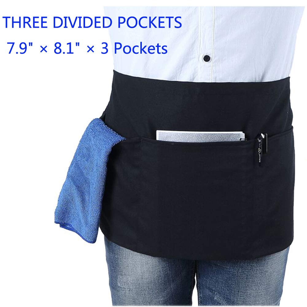 CLOCOR 3 Pockets Waist Apron 24\