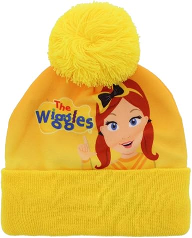 kids yellow winter hat