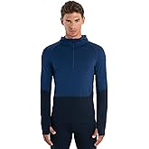 Icebreaker Merino mens Merino 200 Sonebula Ls Half Zip Hoodie