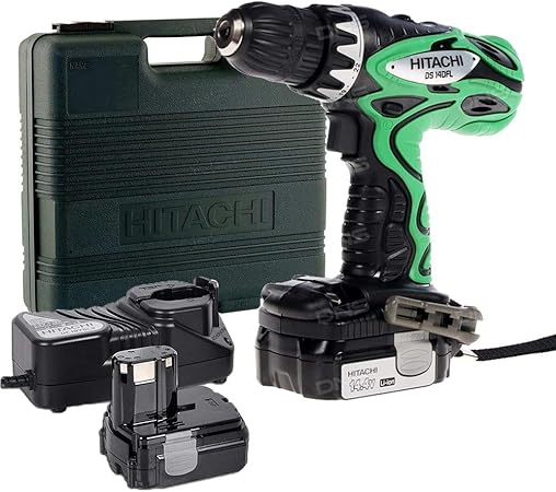 Hitachi Ds 14dfl Perceuse Visseuse Sans Fil 14 4 V 1 5 Ah Amazon Fr Bricolage