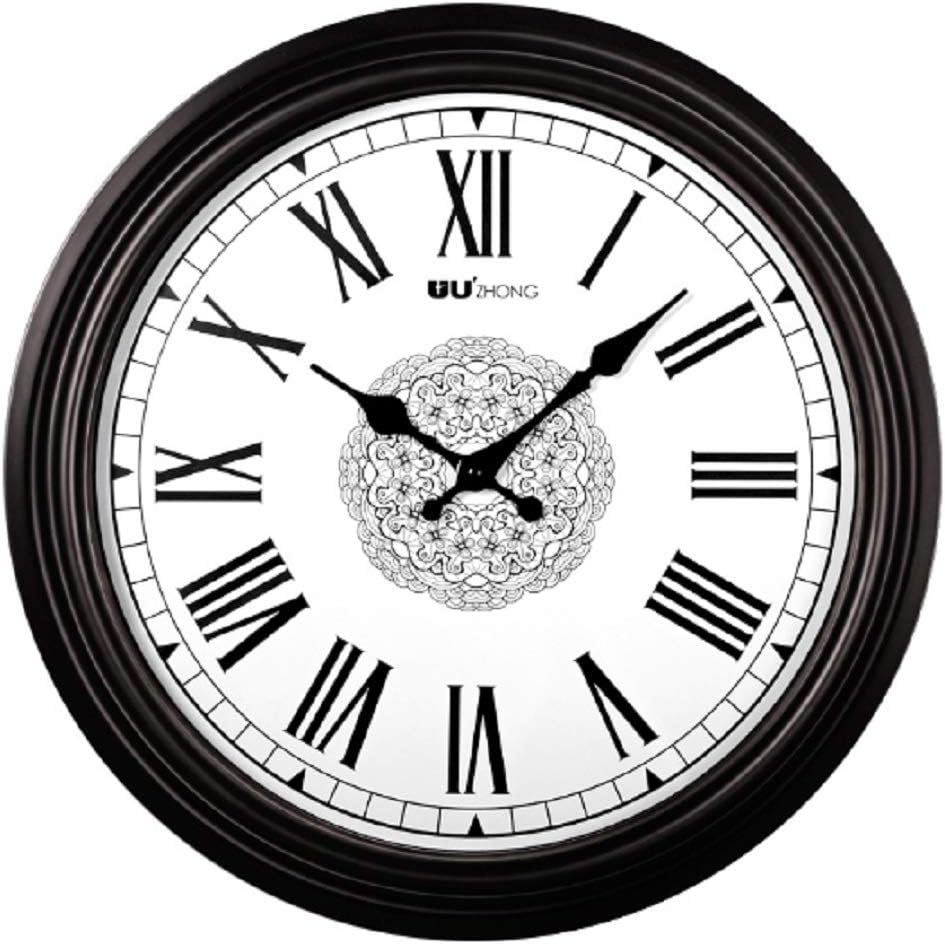 LuvBells Abs Wall Clock (Black White)
