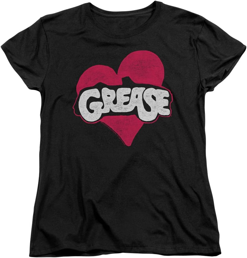 2Bhip Grease Movie Heart Women's T-Shirt Tee