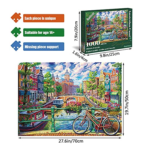 Jigsaw Puzzles 1000 Pieces Puzzles for Adults 1000 PieceAmsterdam