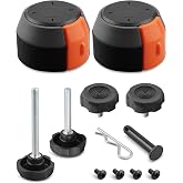 Vagmuxado Griddle Hardware and Knob Kit Fit for Blackstone 2355 2-Burner Propane Griddles 28in